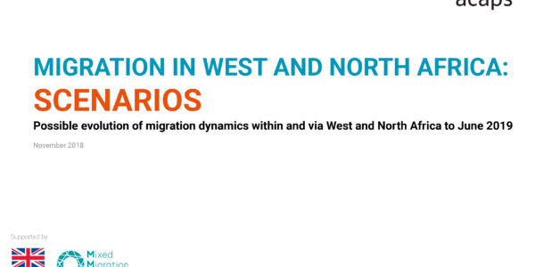 Migration in West and North Africa: Scenarios